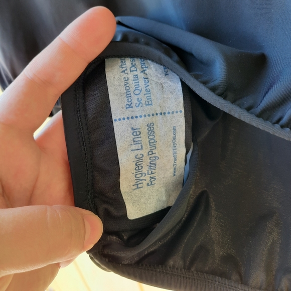 Penbrooke Swim Tummy Control Bikini Bottom Swimsuit Plus Size 20W Black NEW - Picture 4 of 9